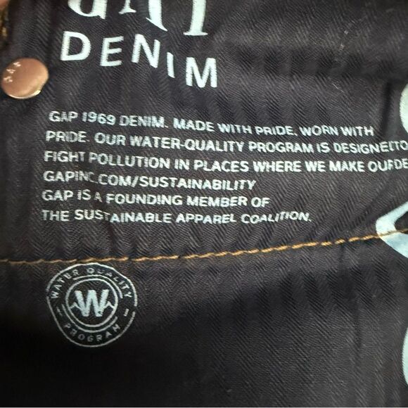Gap 1969 True Skinny 27P Women’s Jeans Preowned Sustainable Denim - Picture 5 of 8